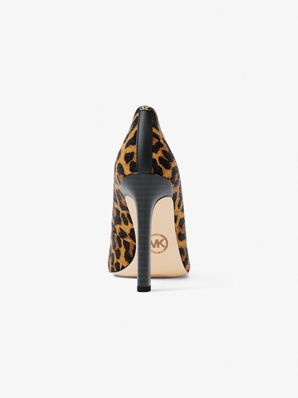 Michael Kors Amara Marigold Leopard Print Calf Hair Pump - Picture 3 of 6